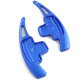 Paddle shifters Aluminium paddle shifters for Mercedes GL X166 GLA X156, blue | races-shop.com
