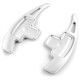 Paddle shifters Aluminium paddle shifters for Mercedes GL X166 GLA X156, silver | races-shop.com