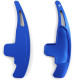 Paddle shifters Aluminium paddle shifters for Mercedes AMG S63 W221 CLA45 C117 CLS63, blue | races-shop.com
