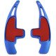 Paddle shifters Aluminium paddle shifters for Mercedes AMG ML63 G63 G65 W463 GL63 GLA45, blue | races-shop.com