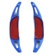 Paddle shifters Aluminium paddle shifters for Mercedes AMG GLA35 45 GLS53 GLS63 X166, blue | races-shop.com