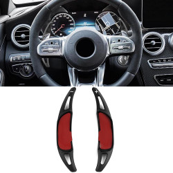 Aluminium paddle shifters for Mercedes AMG SL63 R231 AMG GT C190, black