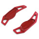 Paddle shifters Aluminium paddle shifters for Smart ForFour 453 14-18, red | races-shop.com
