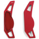 Paddle shifters Aluminium paddle shifters for Smart ForFour 453 14-18, red | races-shop.com