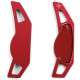 Paddle shifters Aluminium paddle shifters for Smart ForFour 453 14-18, red | races-shop.com