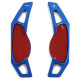 Paddle shifters Aluminium paddle shifters for Smart ForTwo 451 Coupe Cabrio 09-19, blue | races-shop.com