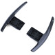 Paddle shifters Carbon paddle shifters for BMW X4 F26 14-18 X5 F15 12-18, black | races-shop.com