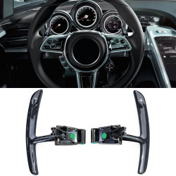Carbon paddle shifters for Porsche Cayenne 92A Macan 95B ab 14, black