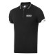 T-shirts SPARCO polo zip MY2024 for man - black | races-shop.com