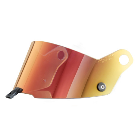 Helmet accessories STILO visor for ST5 helmets, iridium red medium | races-shop.com