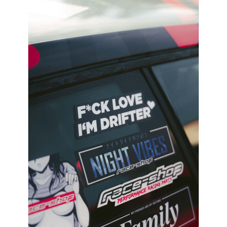 Stickers FURTBOKEM samolepka F*CK LOVE | races-shop.com