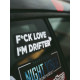 Stickers FURTBOKEM samolepka F*CK LOVE | races-shop.com