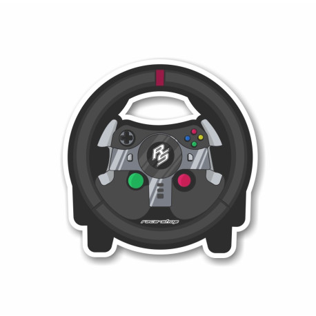 Stickers Sticker race-shop SIM Gaming Wheel | races-shop.com