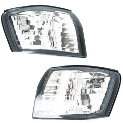DRIFTWORKS front indicators for front NISSAN S14 200SX/SILVIA/KOUKI (96-98), clear