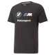 T-shirts Men t-shirt Puma BMW MMS ESS Logo - Black | races-shop.com
