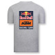 T-shirts Men t-shirt RedBull KTM backprint - Grey | races-shop.com