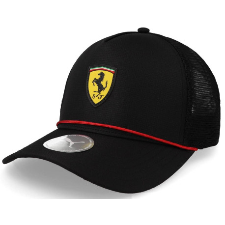 Caps FERRARI trucker cap, black | races-shop.com