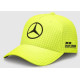 Caps Mercedes-AMG Petronas Lewis Hamilton cap, neon yellow | races-shop.com