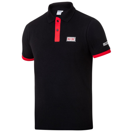 T-shirts SPARCO polo TARGA FLORIO ORIGINAL - black | races-shop.com