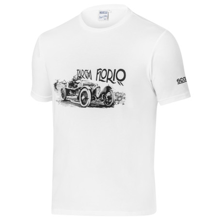 T-shirts SPARCO t-shirt TARGA FLORIO DESIGN - white | races-shop.com