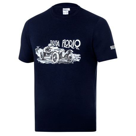 T-shirts T-shirt SPARCO TARGA FLORIO DESIGN, blue | races-shop.com