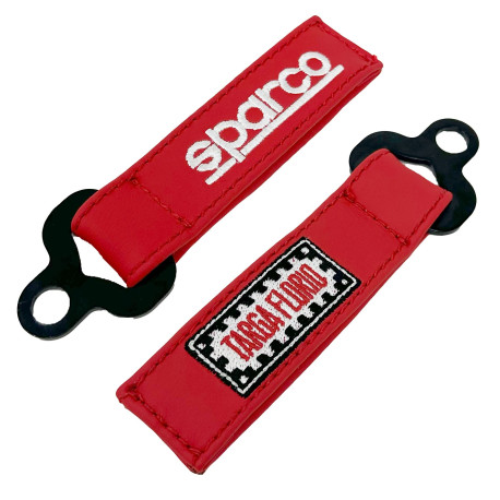 Promotional items SPARCO keychain TARGA FLORIO ORIGINAL - red | races-shop.com