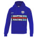 Hoodies and jackets Sparco MARTINI RACING men`s hoodie blue | races-shop.com