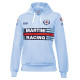 Hoodies and jackets Sparco MARTINI RACING lady`s hoodie, heavenly | races-shop.com
