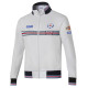 Hoodies and jackets Sparco MARTINI RACING men`s full zip sweatshirt, grey | races-shop.com
