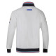 Hoodies and jackets Sparco MARTINI RACING men`s full zip sweatshirt, grey | races-shop.com