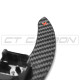 Paddle shifters Carbon fibre sifter paddles for AUDI A3/S3/RS3 8V | races-shop.com