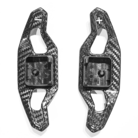 Paddle shifters Carbon fibre sifter paddles V2 for AUDI A3/S3/RS3 8Y RS6 C8 | races-shop.com