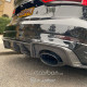 Body kit and visual accessories Carbon fibre diffuser for AUDI RS3 8V SALOON with DTM light | races-shop.com