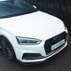 Body kit and visual accessories CT CARBON front splitter for AUDI A5/S5 B9 2016-2019, glossy black | races-shop.com