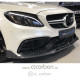 Body kit and visual accessories Carbon fibre splitters for MERCEDES C63 W205 SALOON/ESTATE, B-STYLE | races-shop.com