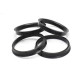 Wheel spacer rings Set of 4PCS wheel hub rings&nbsp;106-77.80mm | races-shop.com