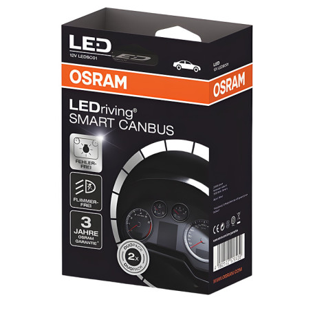 Bulbs and xenon lights Osram LEDriving SMART CANBUS LEDSC01 | races-shop.com