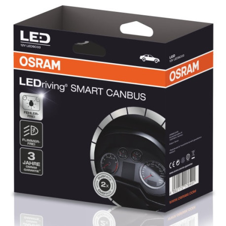 Bulbs and xenon lights Osram LEDriving SMART CANBUS LEDSC03 | races-shop.com