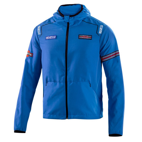 T-shirts Windbreaker SPARCO MARTINI RACING, blue | races-shop.com