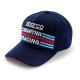 Caps Sparco MARTINI RACING flex baseball cap - Blue | races-shop.com