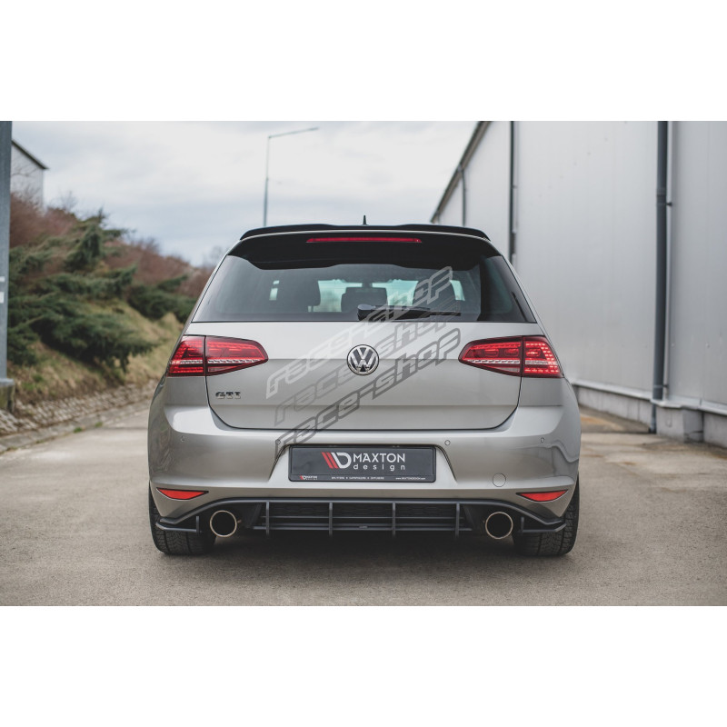 Vw Golf Rear Diffuser Rear Diffuser V1 VW Golf 7 GTI | 237,70 € | races-shop.com