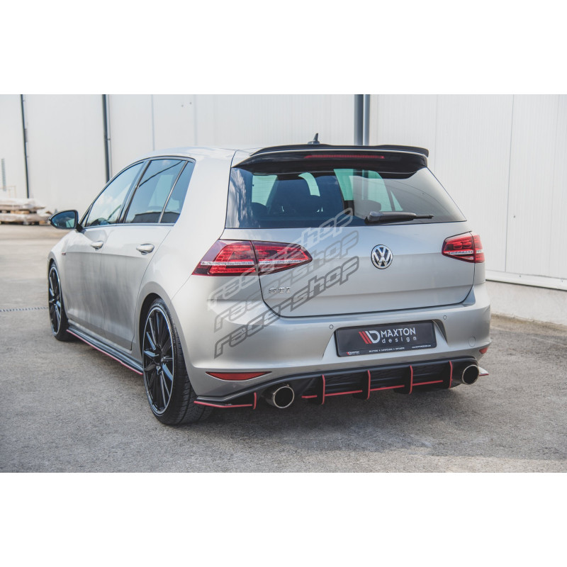 Rear Diffuser V1 VW Golf 7 GTI | 237,70 € | races-shop.com