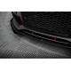 Body kit and visual accessories Front Splitter Audi A7 RS7 Look C7 (Black + Gloss Flaps) | races-shop.com