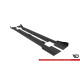 Body kit and visual accessories MAXTON DESIGN side skirts diffusers for Mercedes-Benz A 45 AMG W176 Facelift, black + gloss flaps | races-shop.com