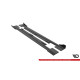 Body kit and visual accessories MAXTON DESIGN side skirts diffusers for Mercedes-Benz A 45 AMG W176 Facelift, black + gloss flaps | races-shop.com