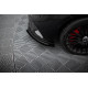 Body kit and visual accessories Front Splitter Mercedes-AMG A35 W177 Facelift (Black-Red + Gloss Flaps) | races-shop.com