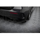 Body kit and visual accessories Rear Side Splitters Mercedes-AMG A35 Hatchback W177 (Black-Red + Gloss Flaps) | races-shop.com
