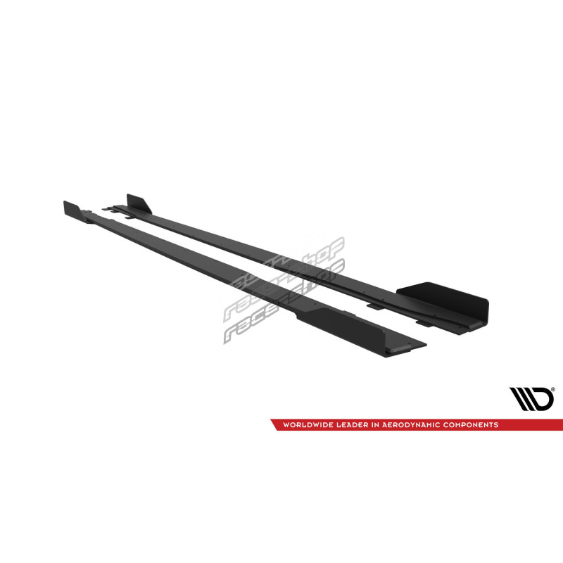 Street PRO Side Skirts Diffusers Mercedes-AMG A35 W177 Facelift