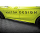 Body kit and visual accessories Side Skirts Diffusers BMW 1 F40 M-Pack / M135i (Black + Gloss Flaps) | races-shop.com