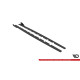 Body kit and visual accessories Side Skirts Diffusers BMW 1 F40 M-Pack / M135i (Black + Gloss Flaps) | races-shop.com